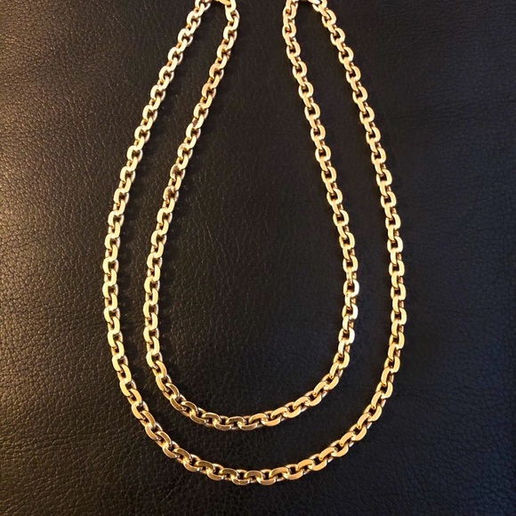 Whopping beautiful 14K gold link chain SUPER HEAVY - Picture 1 of 5